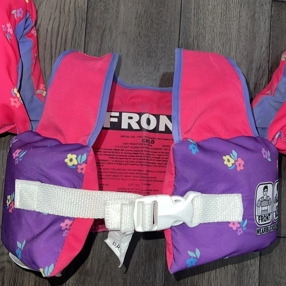 Girls unicorn arm/chest flotation device - Picture 6 of 12